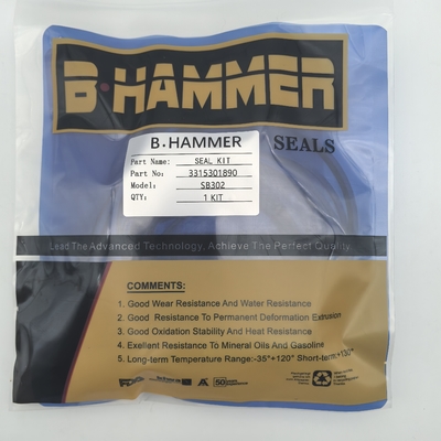 ATLAS COPCO Hydraulic Breaker Seal Kit SB 302 3315301890